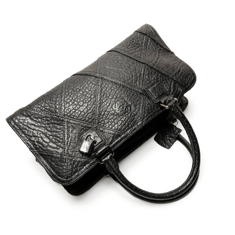 LOEWE Amazona Colt Comme des Garons Junya Watanabe Handbag black WS26401