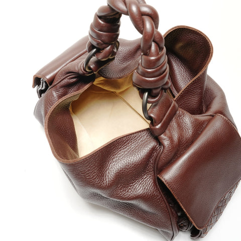 BOTTEGAVENETA INTRECCIATO Shoulder Bag Brown WS26402