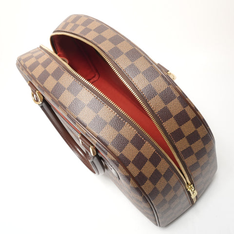 LOUIS VUITTON 2001 Damier Nolita Handbag Brown WS26403