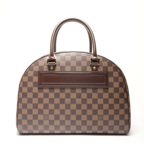 LOUIS VUITTON 2001 Damier Nolita Handbag Brown WS26403