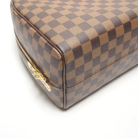 LOUIS VUITTON 2001 Damier Nolita Handbag Brown WS26403