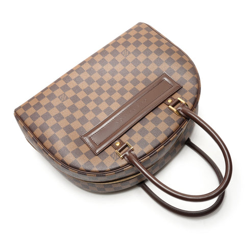 LOUIS VUITTON 2001 Damier Nolita Handbag Brown WS26403