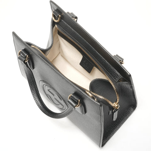 GUCCI 2way Soho Handbag black WS26405