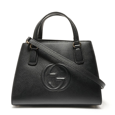GUCCI 2way Soho 手提包黑色 WS26405