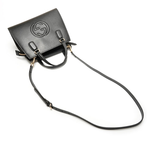 GUCCI 2way Soho Handbag black WS26405