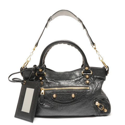 BALENCIAGA The Classic City 2way Handbag black WS26406