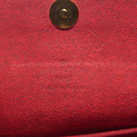 LOUIS VUITTON 2003 Monogram Recital Shoulder Bag Brown WS26408