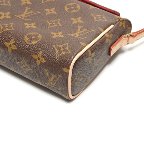 LOUIS VUITTON 2003 Monogram Recital Shoulder Bag Brown WS26408