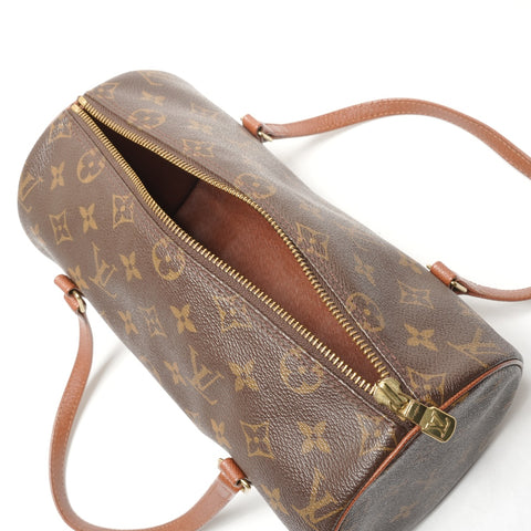 LOUIS VUITTON 1999 Monogram Papillon 30 Handbag Brown WS26409