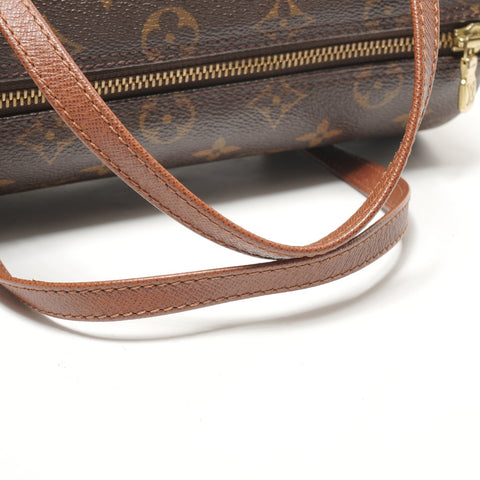 LOUIS VUITTON 1999 Monogram Papillon 30 Handbag Brown WS26409