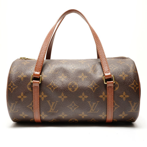 LOUIS VUITTON 1999 Monogram Papillon 30 Handbag Brown WS26409
