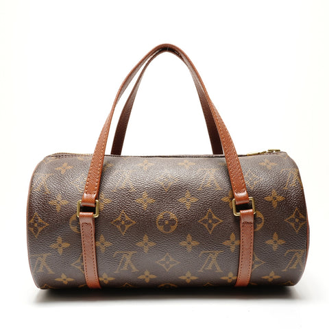 LOUIS VUITTON 1999 Monogram Papillon 30 Handbag Brown WS26409