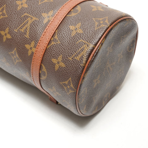 LOUIS VUITTON 1999 Monogram Papillon 30 Handbag Brown WS26409
