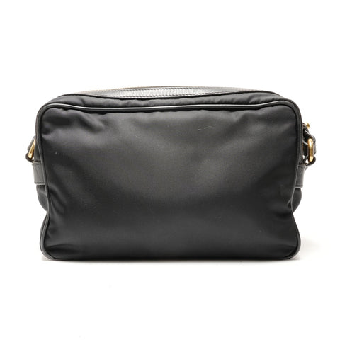 PRADA Nylon Camera Shoulder Bag black WS26410
