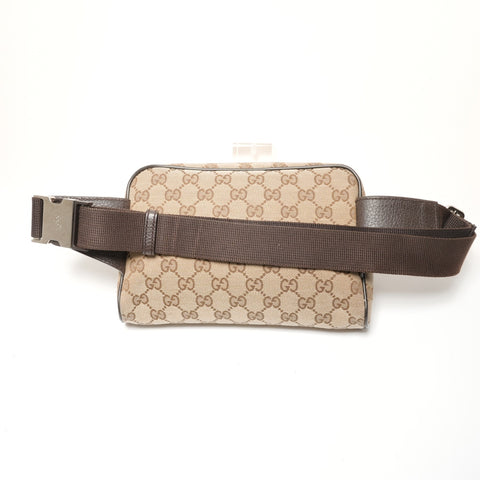 GUCCI GG Canvas 449174 Belt Bag Shoulder Bag Shoulder Bag beige WS26413