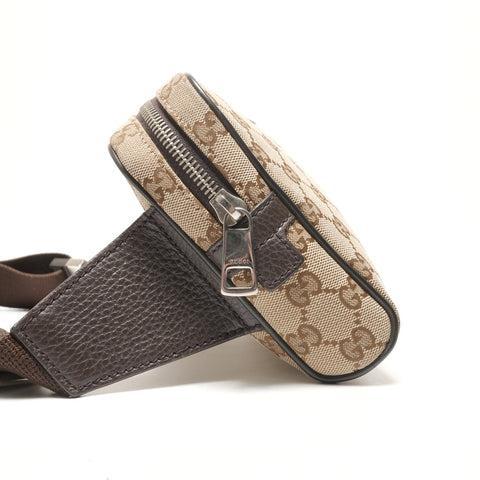 GUCCI GG Canvas 449174 Belt Bag Shoulder Bag Shoulder Bag beige WS26413