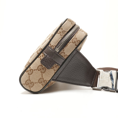 GUCCI GG Canvas 449174 Belt Bag Shoulder Bag Shoulder Bag beige WS26413