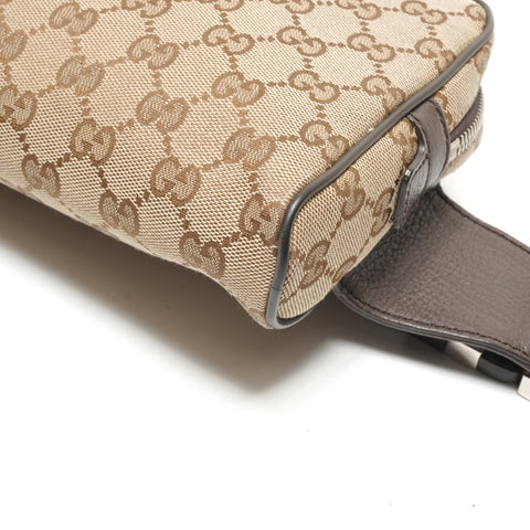GUCCI GG Canvas 449174 Belt Bag Shoulder Bag Shoulder Bag beige WS26413