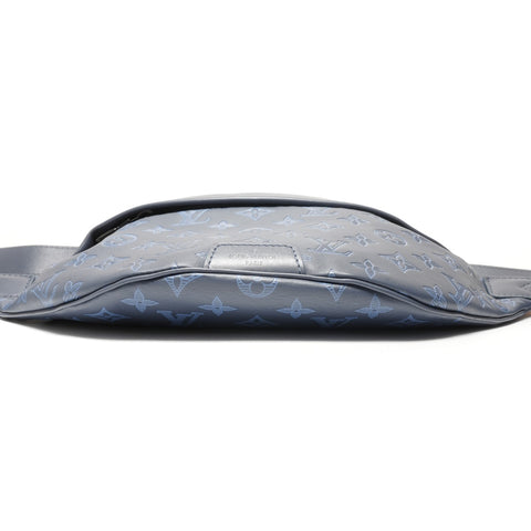 LOUIS VUITTON 2021-2025 Monogram Shadow Discovery Bum Bag Shoulder Bag blue WS26414
