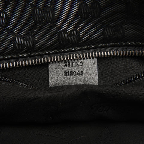 GUCCI GG Imprime PVC Tote Bag black WS26422