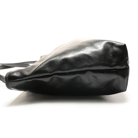 GUCCI GG Imprime PVC Tote Bag black WS26422
