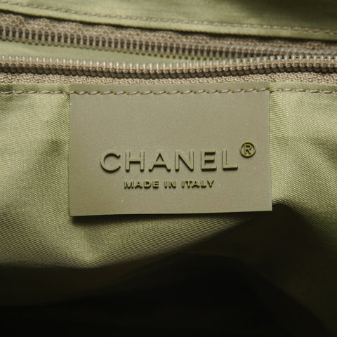 CHANEL 10 series 2005-2006 COCO Mark Sports Line Shoulder Bag black WS26423