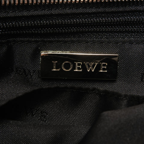 LOEWE Logo Nappa Leather Mini Shoulder Bag black WS26429