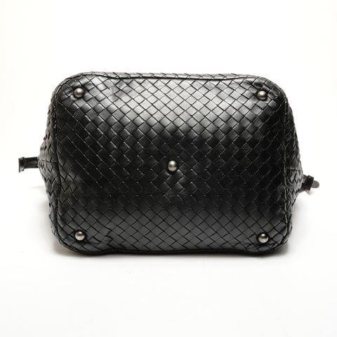 BOTTEGAVENETA INTRECCIATO leather Tote Bag black WS26433