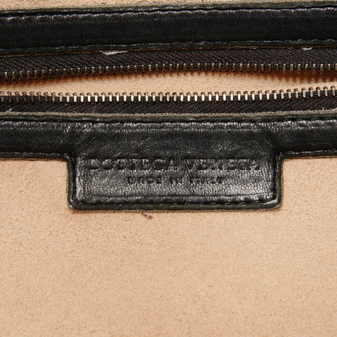 BOTTEGAVENETA INTRECCIATO leather Tote Bag black WS26433