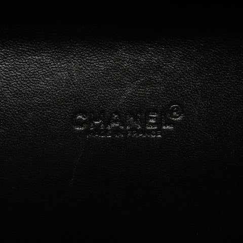 CHANEL No. 7 Chocolate Bar Patent Leather 2002-2003 Handbag black WS26435