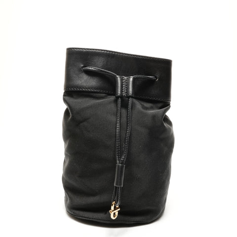 CHANEL No. 7 2002-2003 Lambskin Chocolate Bar Shoulder Bag black WS26441
