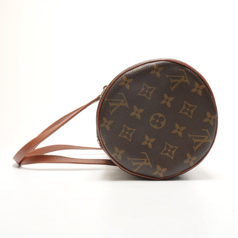 LOUIS VUITTON 2001 Monogram Papillon 30 Shoulder Bag Brown WS26442