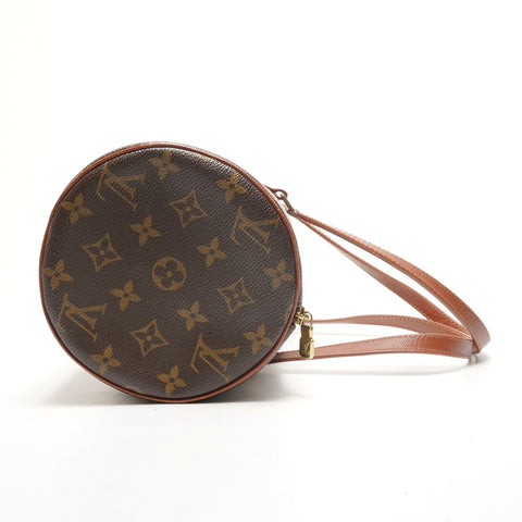 LOUIS VUITTON 2001 Monogram Papillon 30 Shoulder Bag Brown WS26442