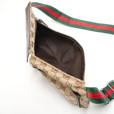 GUCCI GG canvas body bag/belt bag 28566 Shoulder Bag beige WS26443