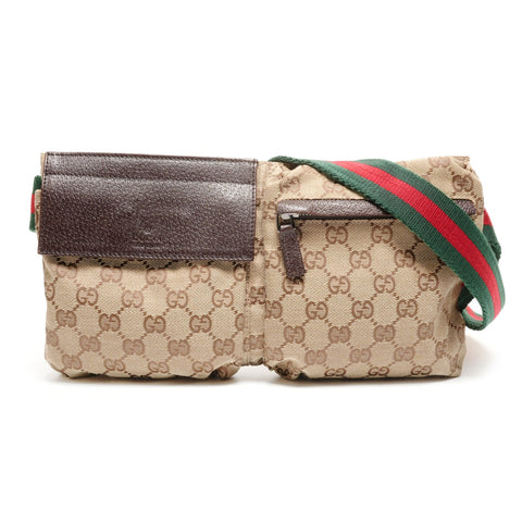 GUCCI GG canvas body bag/belt bag 28566 Shoulder Bag beige WS26443