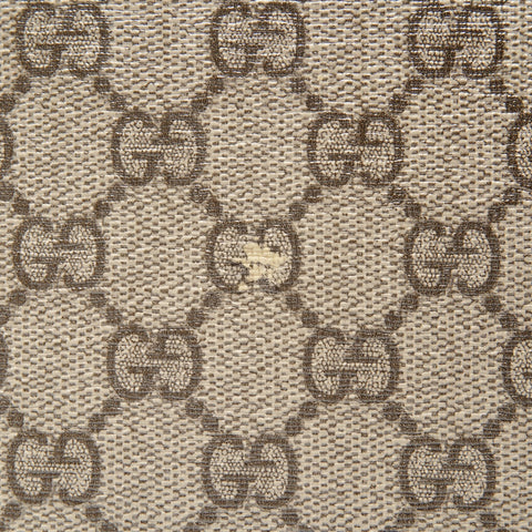 GUCCI GG Supreme PVC Shoulder Bag beige WS26447