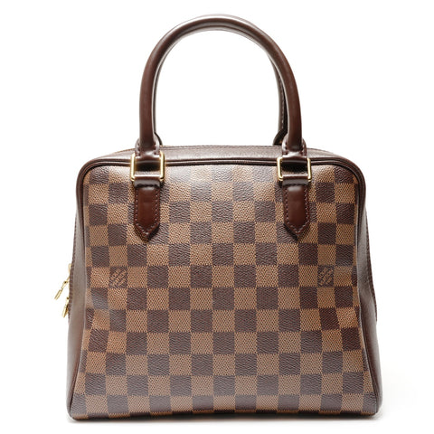 LOUIS VUITTON 2005 Damier Brera N51150 Handbag Brown WS26448