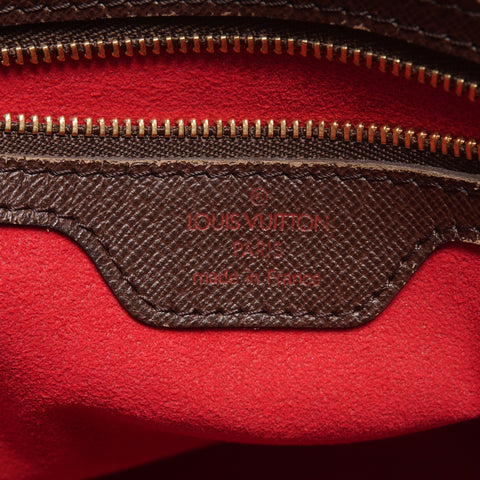 LOUIS VUITTON 2005 Damier Brera N51150 Handbag Brown WS26448
