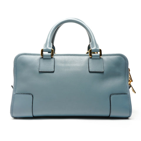 LOEWE Light blue leather Amazona 28 2-way bag Handbag blue WS26449