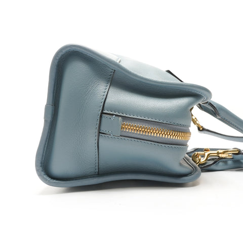 LOEWE Light blue leather Amazona 28 2-way bag Handbag blue WS26449
