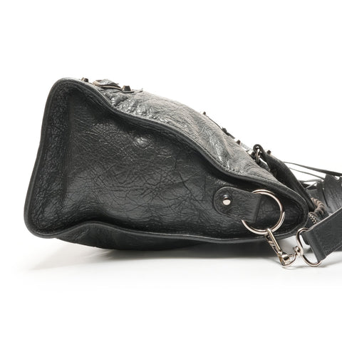 BALENCIAGA 2way Classic City Leather Handbag gray WS26450