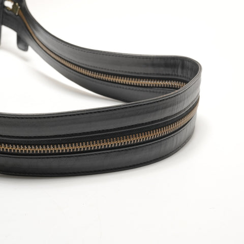 Christian Dior Leather 2-way backpack Shoulder Bag black WS26454