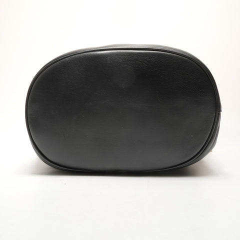 Christian Dior Leather 2-way backpack Shoulder Bag black WS26454