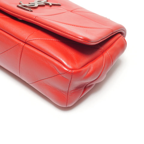 YVES SAINT LAURENT Leather Jamie Mini Shoulder Bag Red WS26455