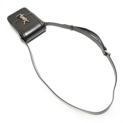 YVES SAINT LAURENT Solferino Mini Leather Shoulder Bag black WS26461