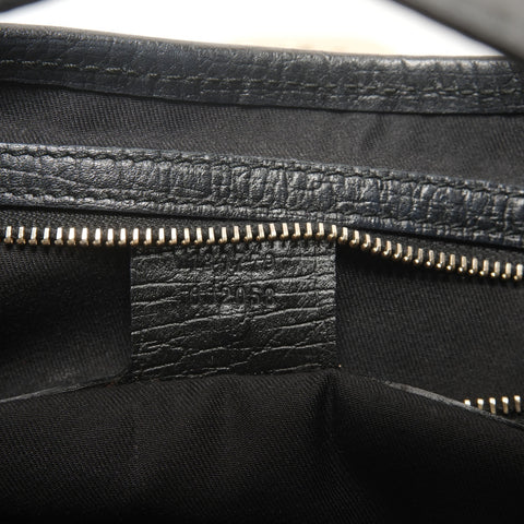 GUCCI GG Canvas Shelly Hobo One Belt Shoulder Bag black WS26462