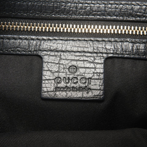 GUCCI GG Canvas Shelly Hobo One Belt Shoulder Bag black WS26462