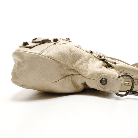 BALENCIAGA 2way The First City Shoulder Bag beige WS26466