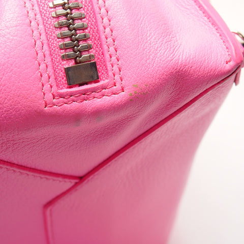 BALENCIAGA The Paper Mini 2-Way Tote Shoulder Bag pink WS26467