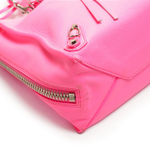 BALENCIAGA The Paper Mini 2-Way Tote Shoulder Bag pink WS26467